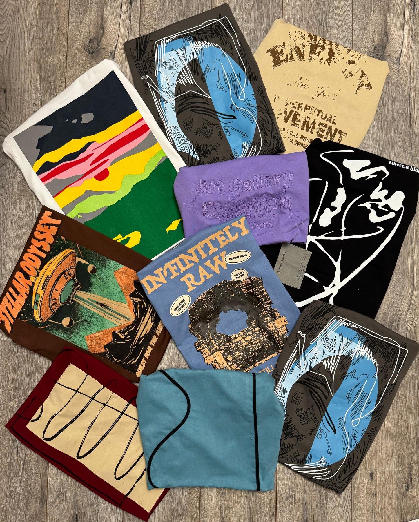 ZARAMAN CREW NACK PRIMIUM TSHIRT-84PCS