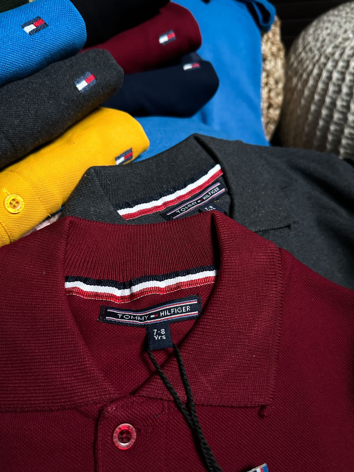 TOMMY BOYS POLO TEES-92PCS