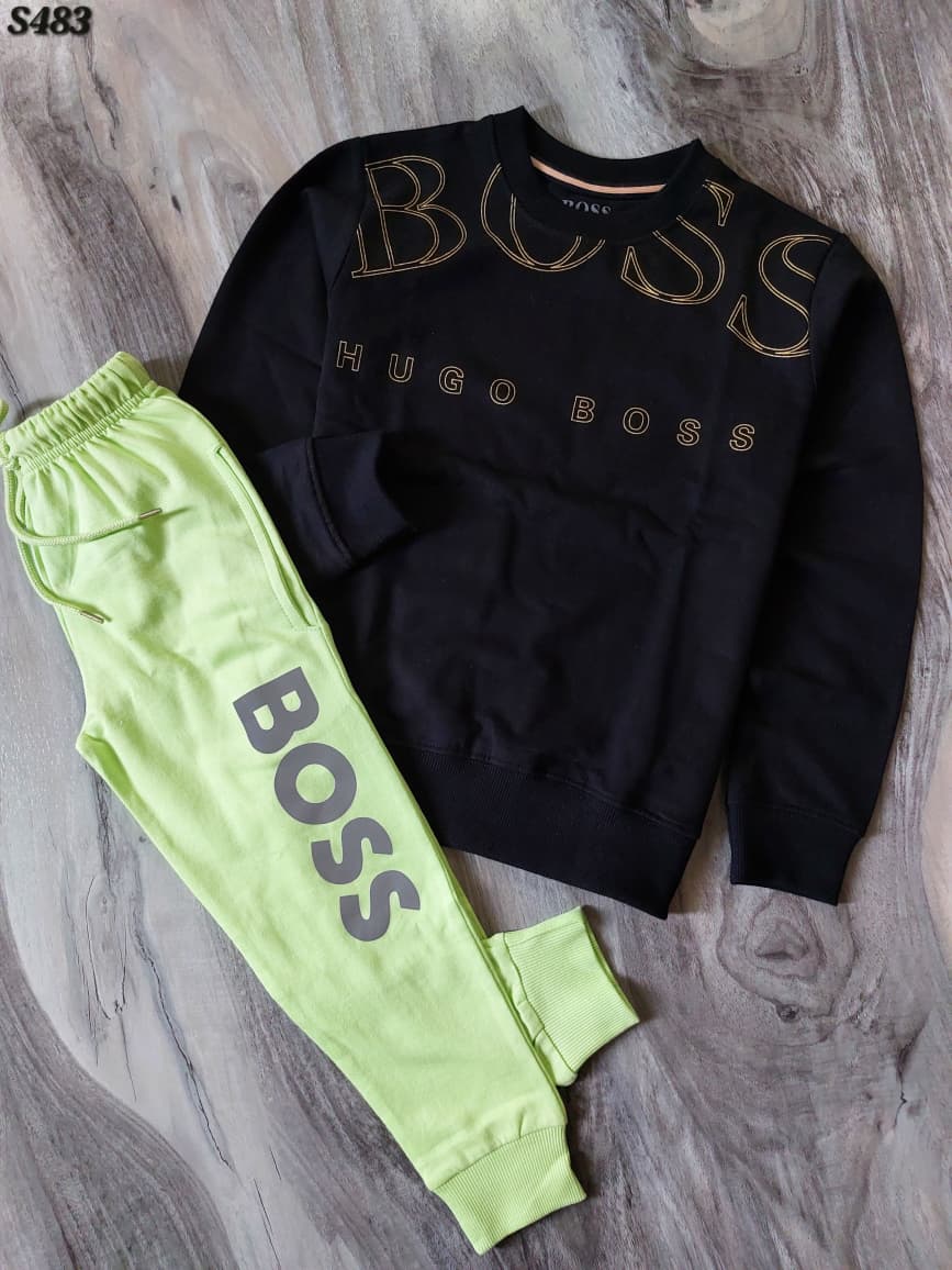 KIDS TRACKSUIT SWEATSHIRT WITH TRACKPANT-60PCS