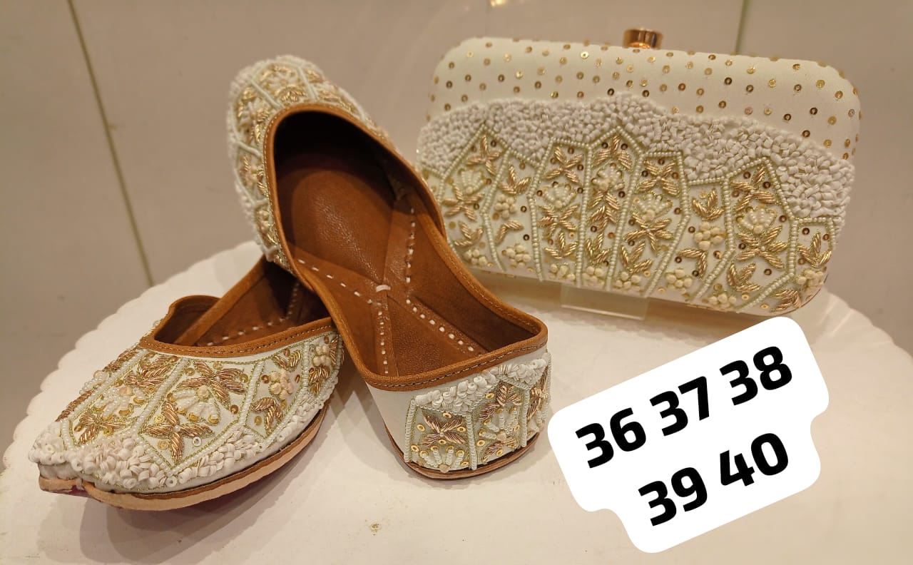 PANJABI JUTTI+CLUCH COMBO-25SET