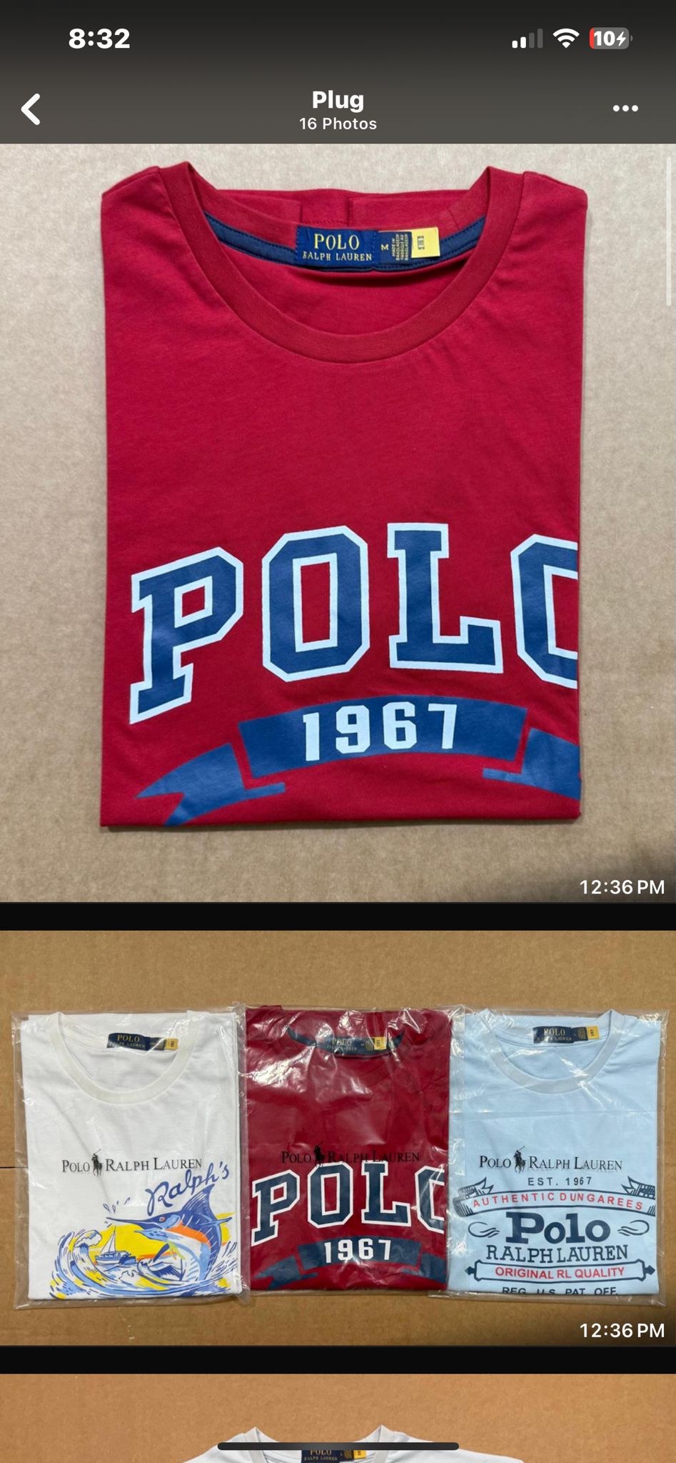 R.L.POLO PRIMIUM CREW NACK -43 PCS SET