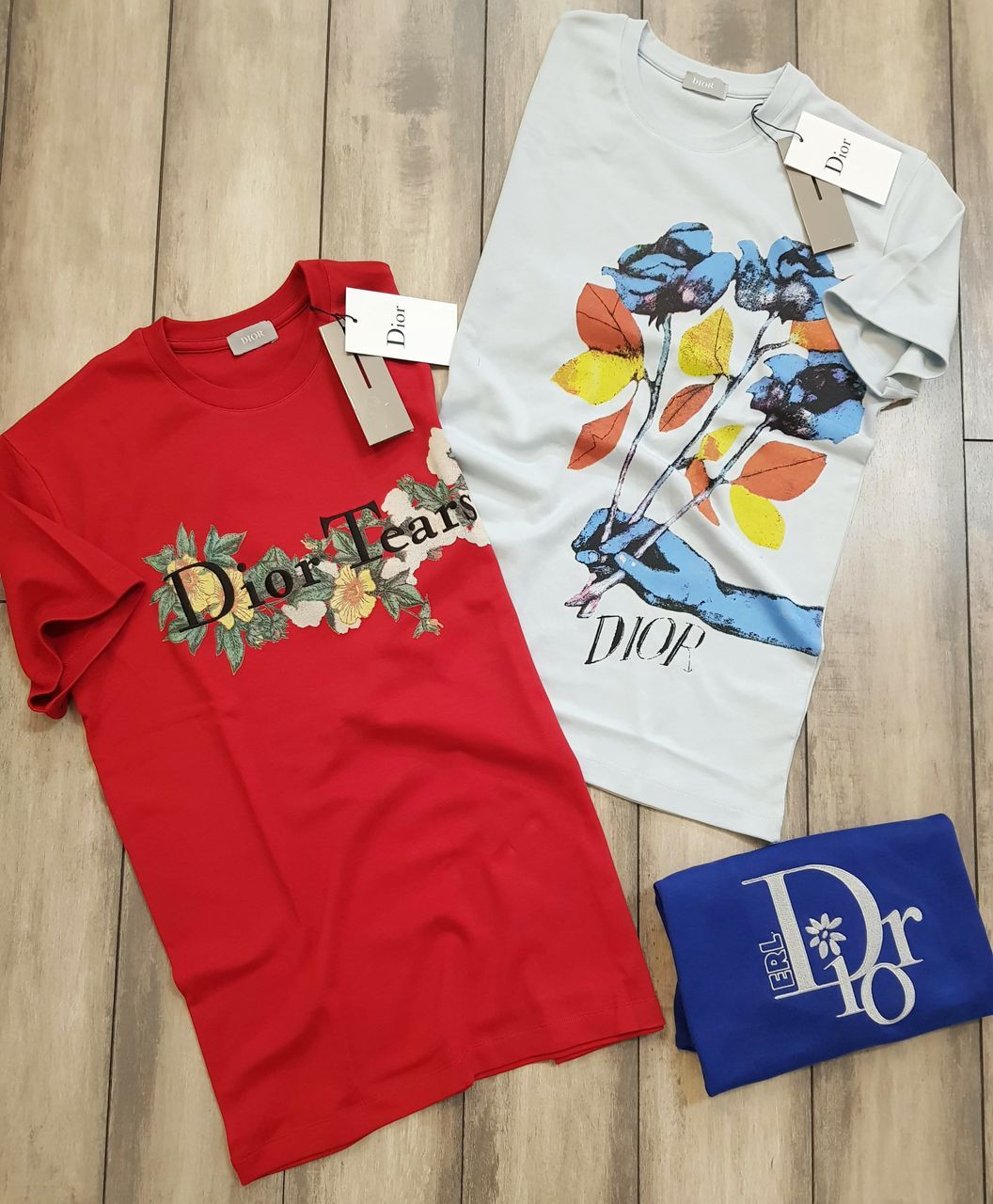 DIOR ROUND NACK TSHIRT -68 PCS