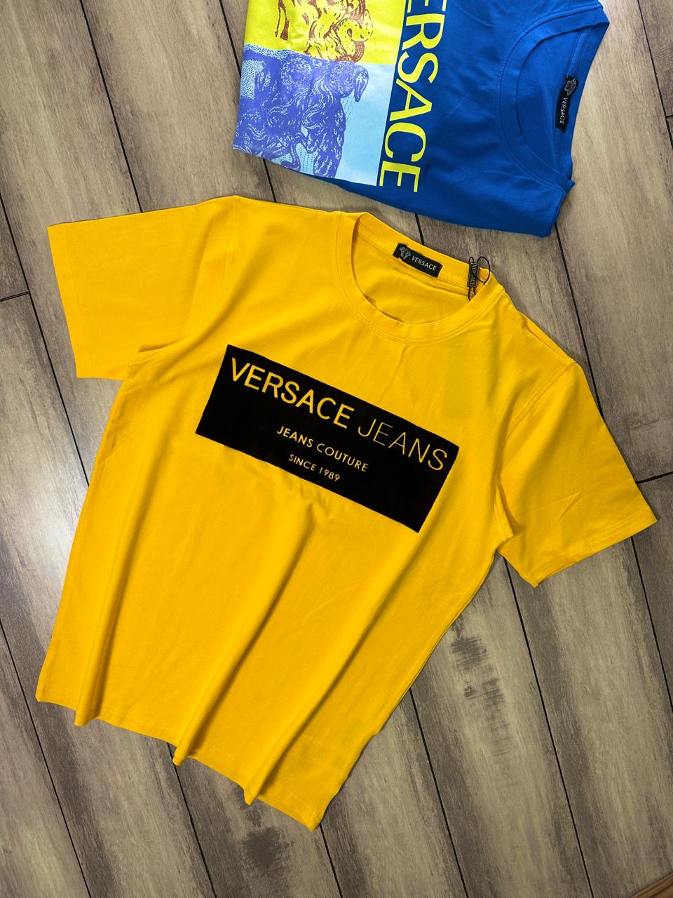 VERSACE ROUND NACK TSHIRT PRIMIUM QUALITY -50PCS