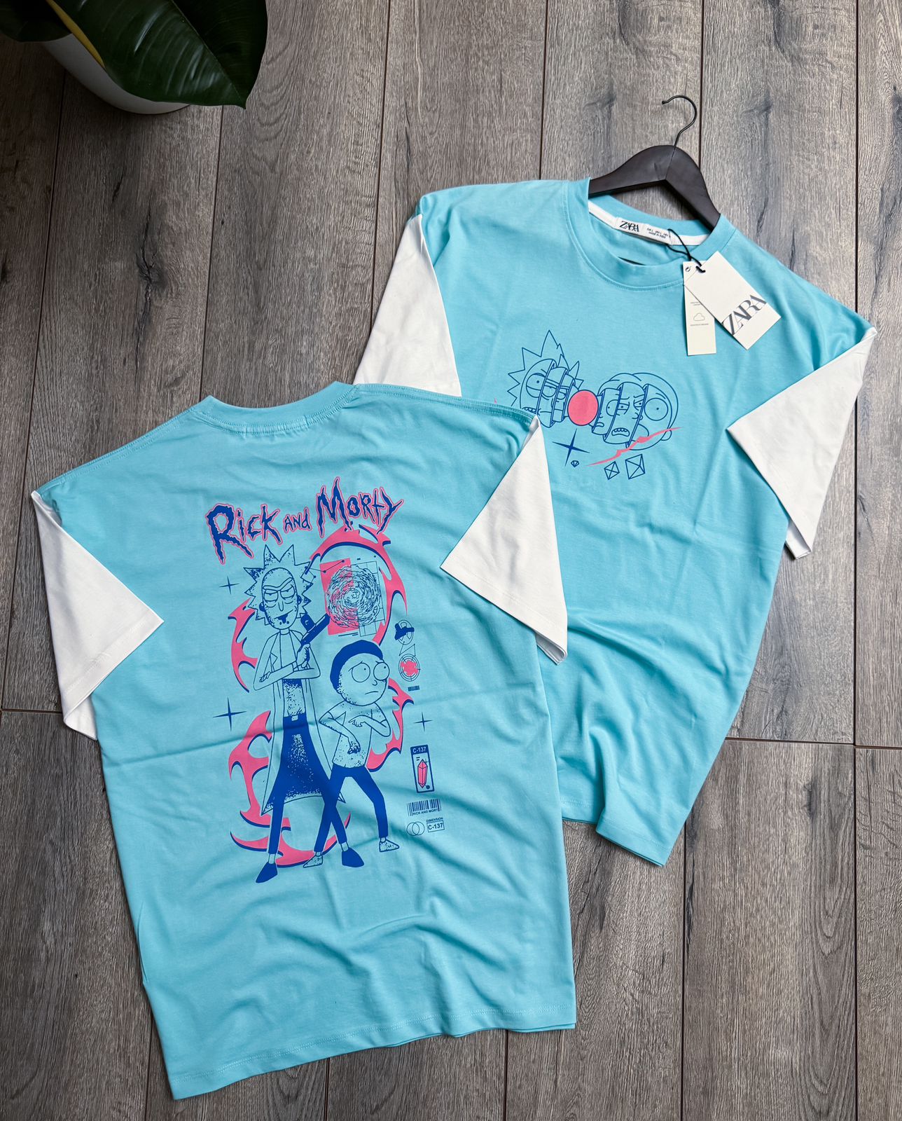 ZARAMAN ROUND NACK TSHIRT -50PCS
