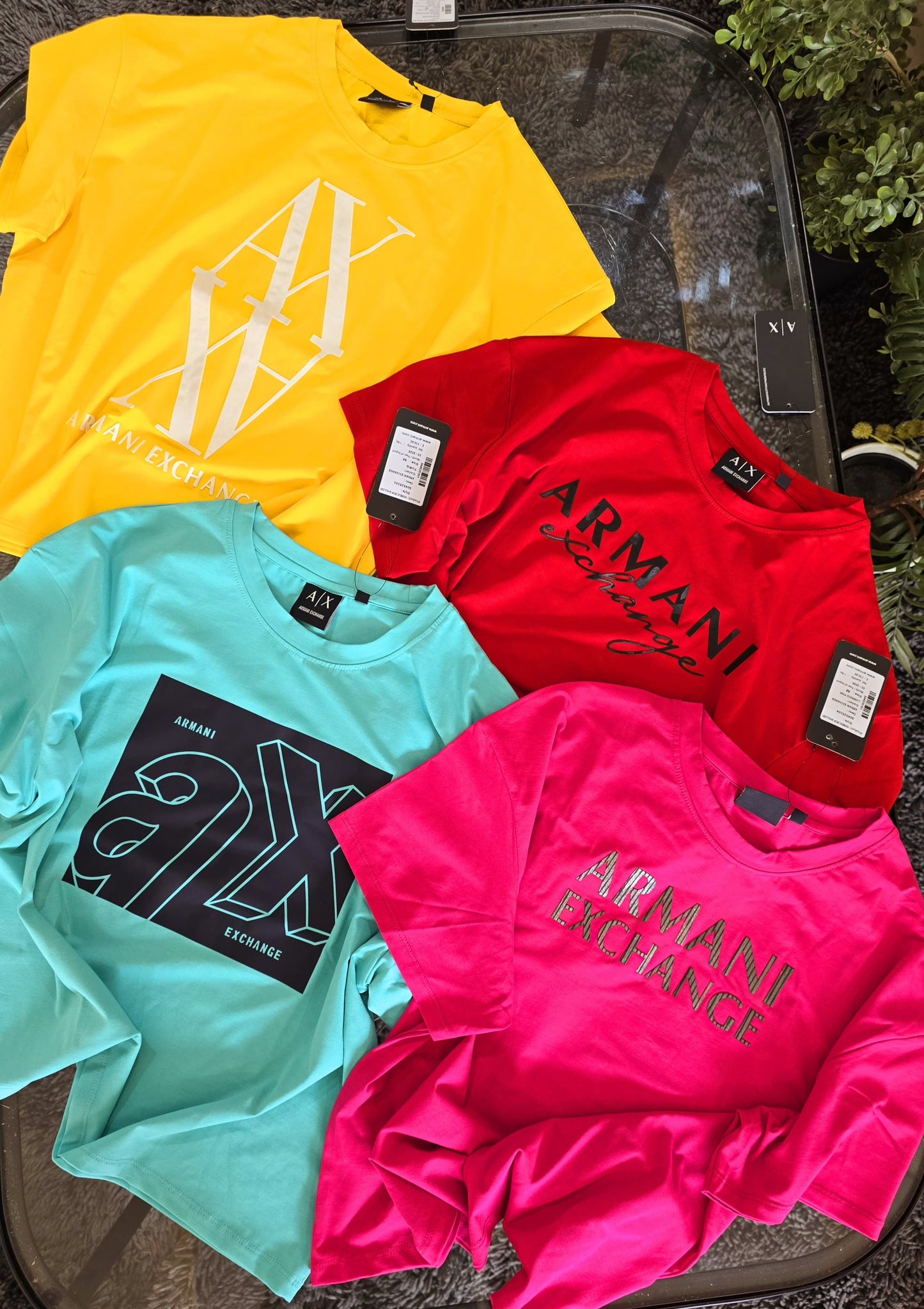 WOMENS ARAMANI EX.OVERSIZE TSHIRT-66PCS