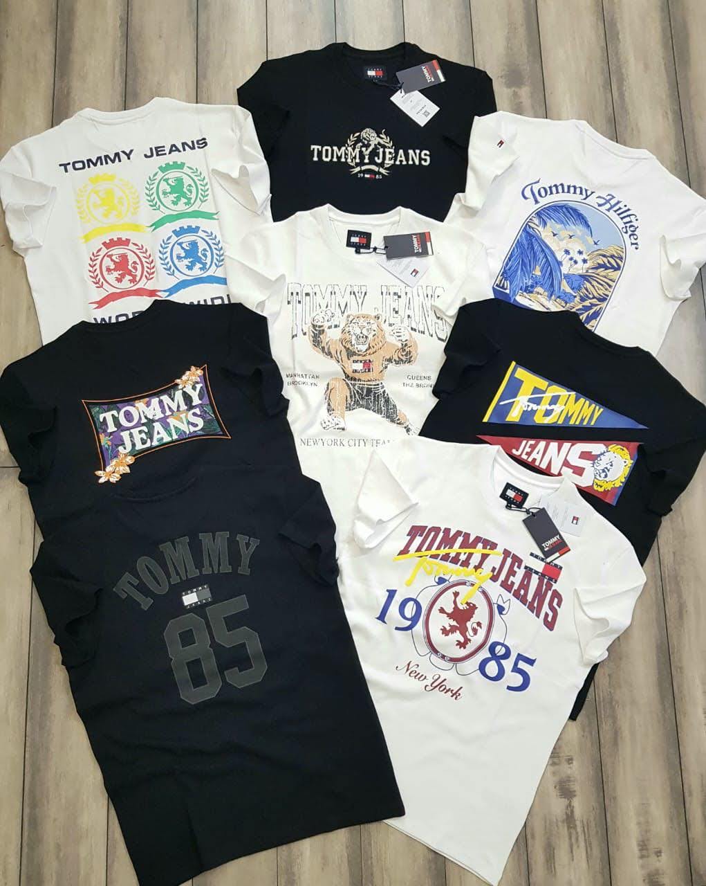MENS TOMMY HILFIGURE ROUND NACK TSHIRT -68PCS SET