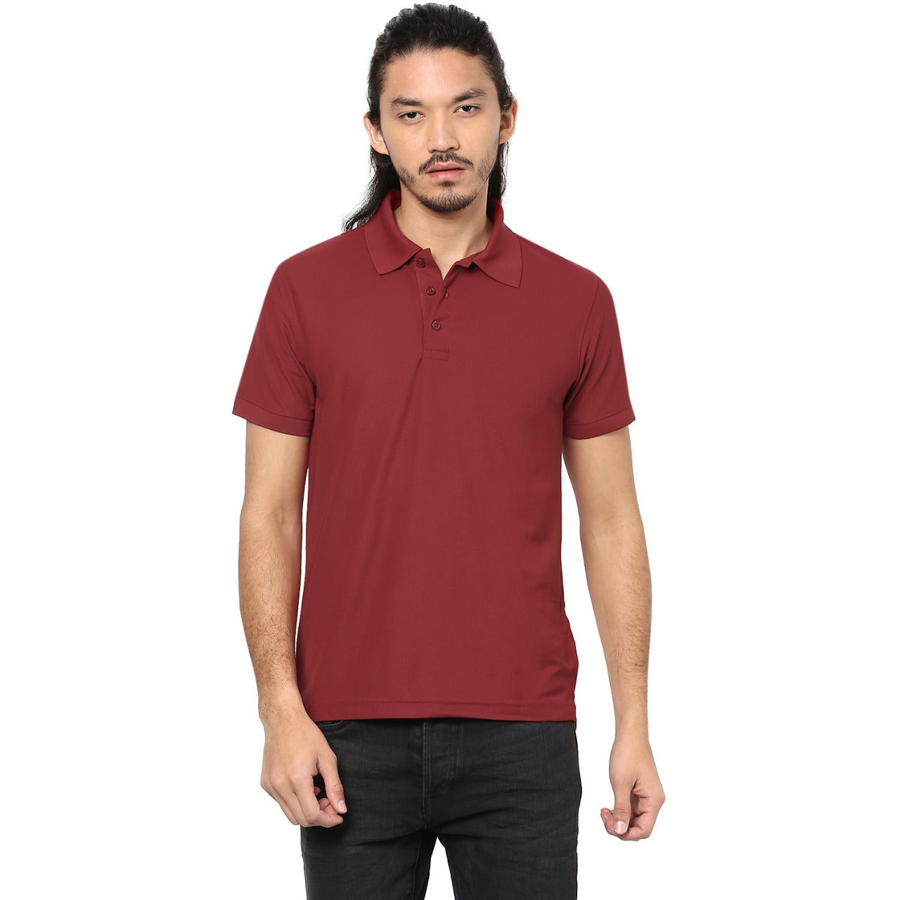 PLAIN POLO COTTON T-SHIRT-280PCS