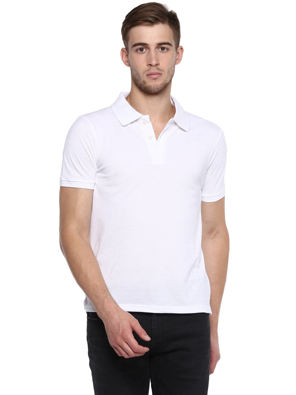 PLAIN POLO COTTON T-SHIRT-280PCS