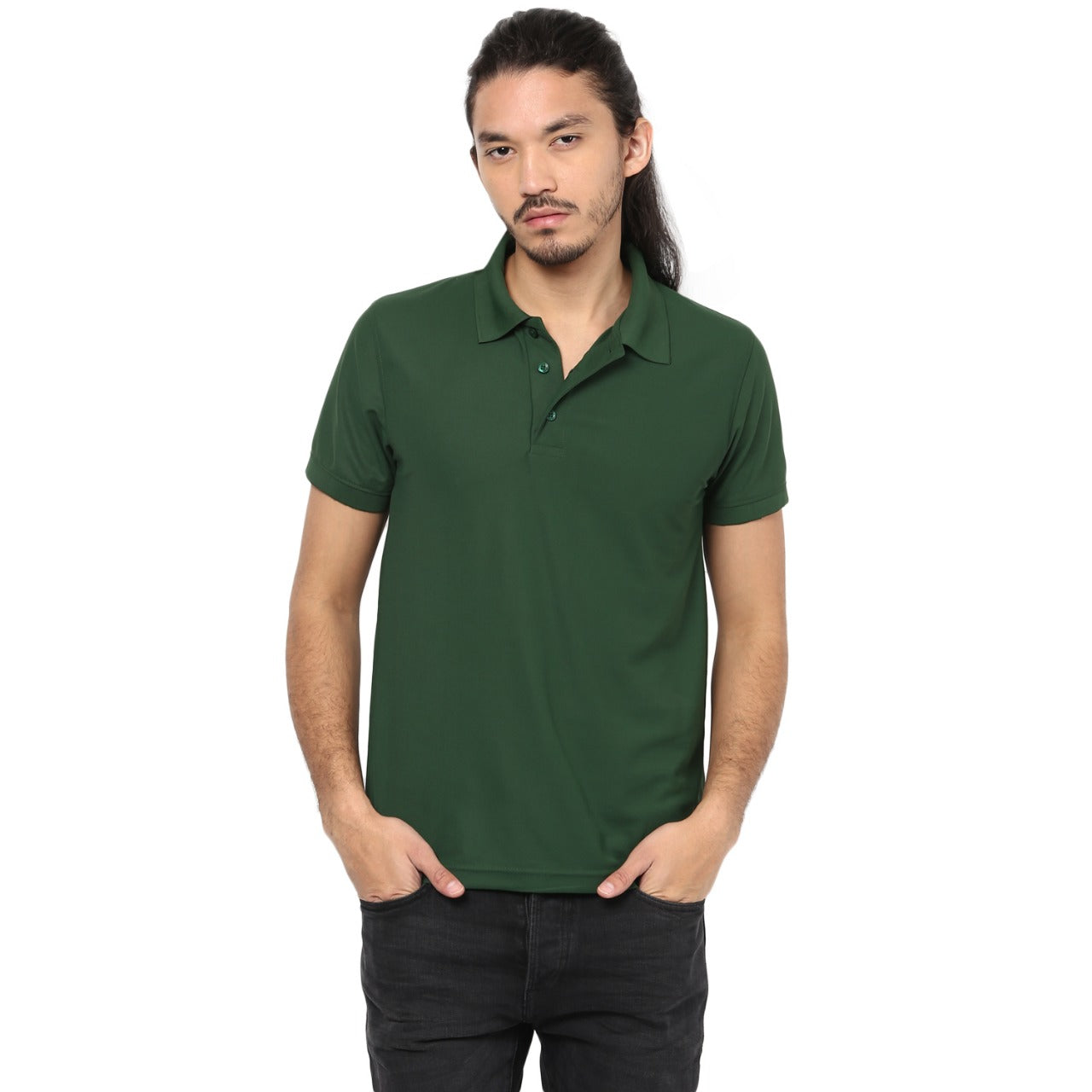 PLAIN POLO COTTON T-SHIRT-280PCS