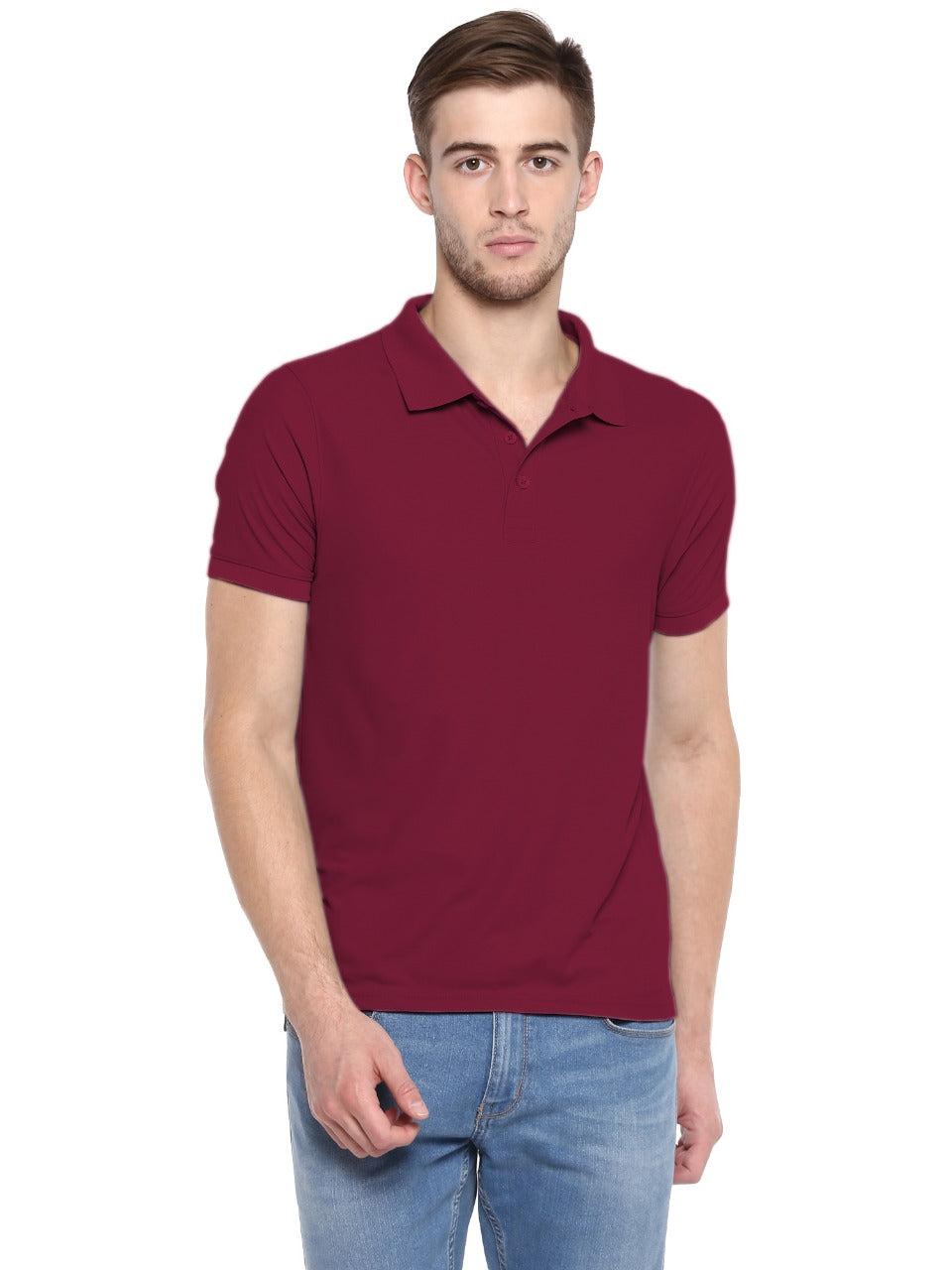 PLAIN POLO COTTON T-SHIRT-280PCS