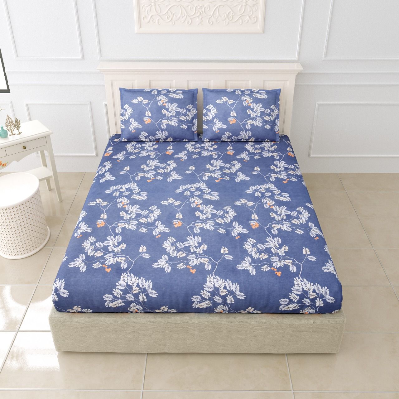 GLACE COTTON FITTED BEDSHEET-15PCS SET