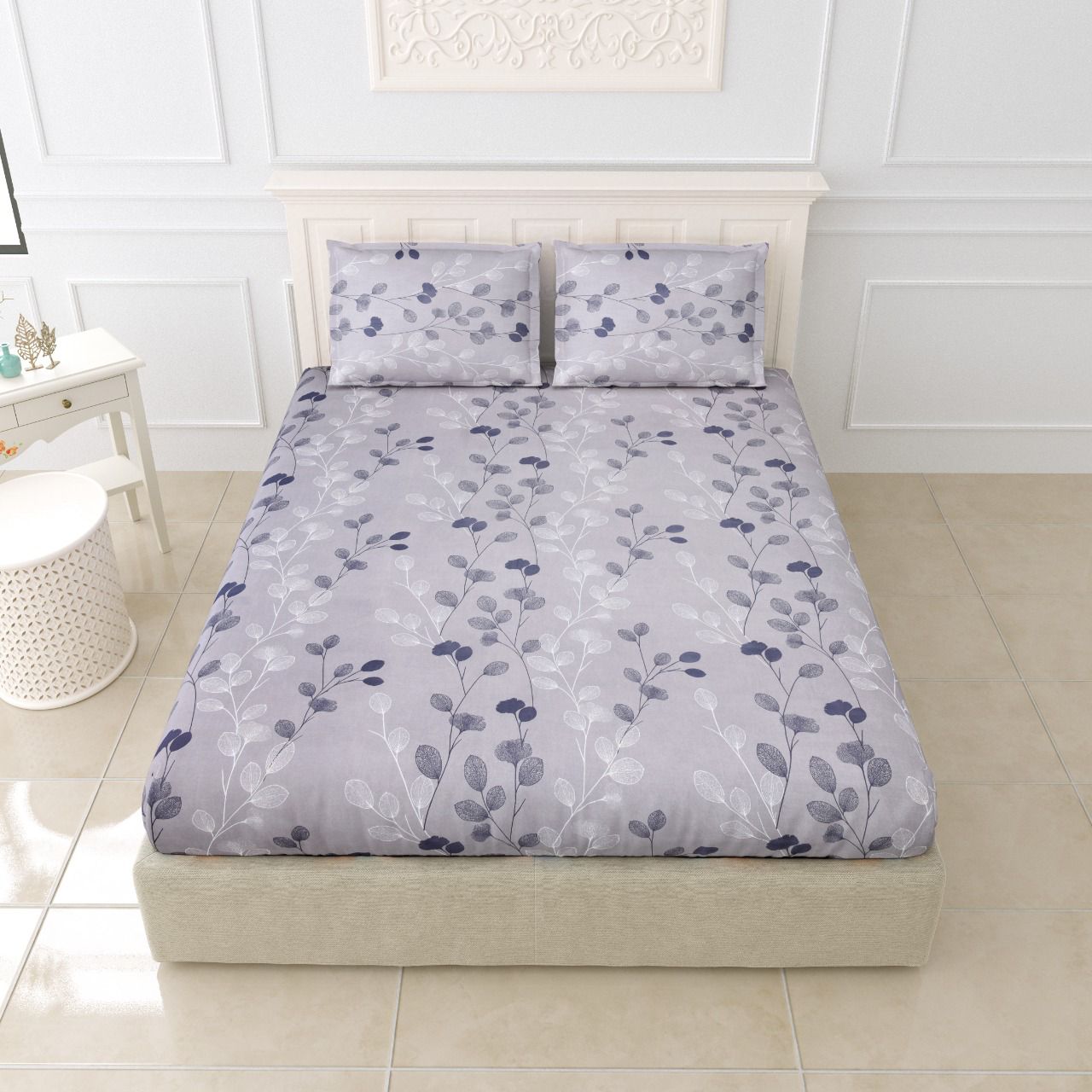 GLACE COTTON FITTED BEDSHEET-15PCS SET