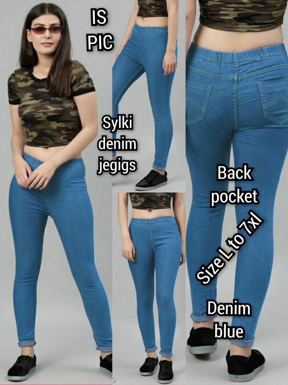 DENIM JEGGINS-42PCS