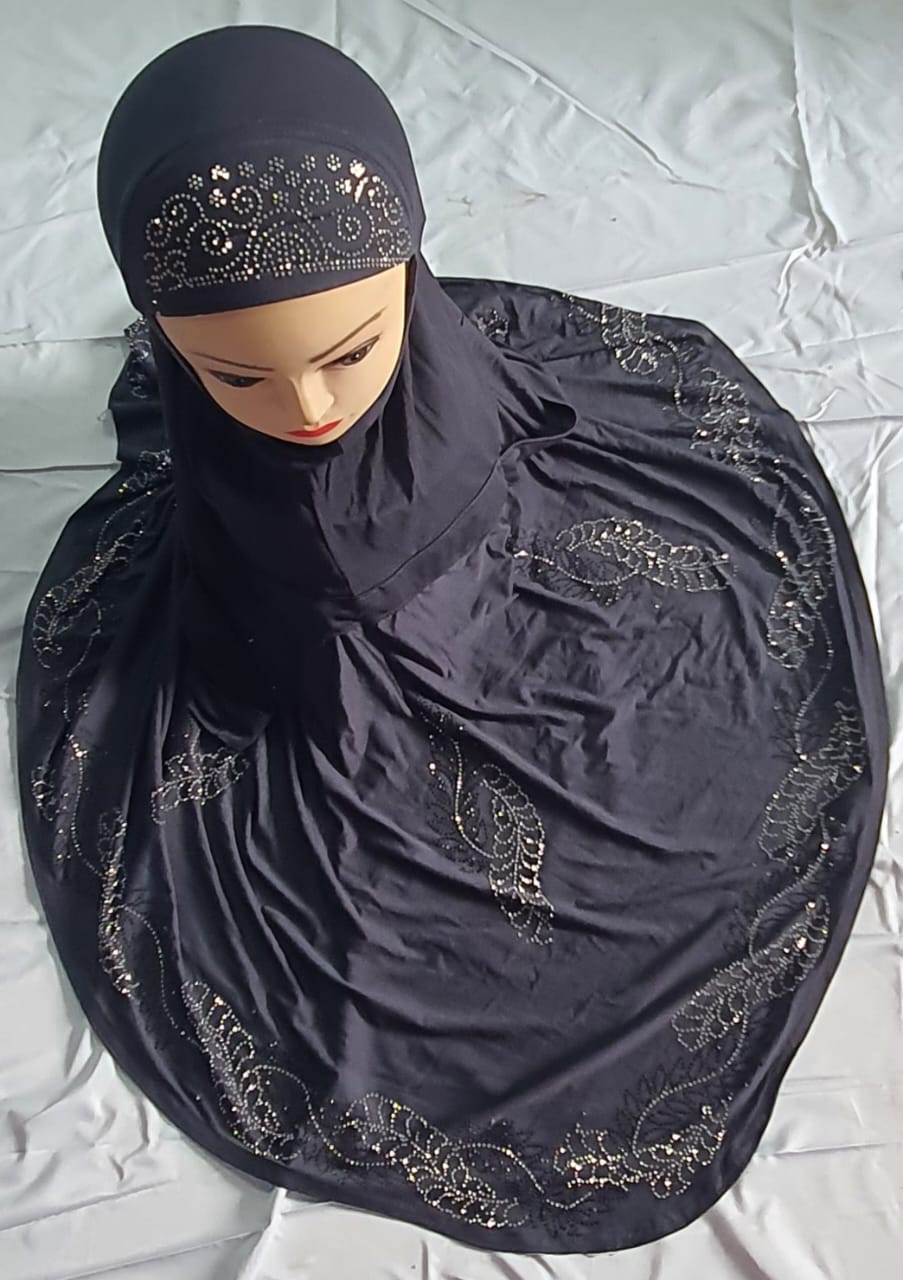 ISLAMIC ANARKALI HIJAB-100pcs set
