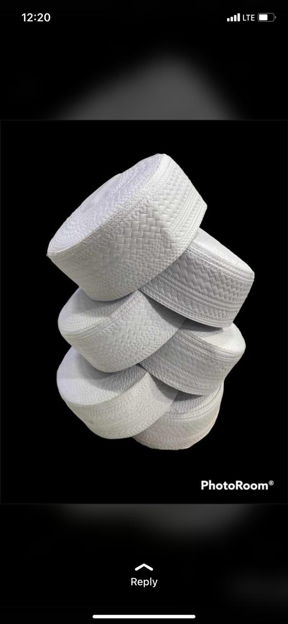 ISLAMIC COTTON CAP -120PCS