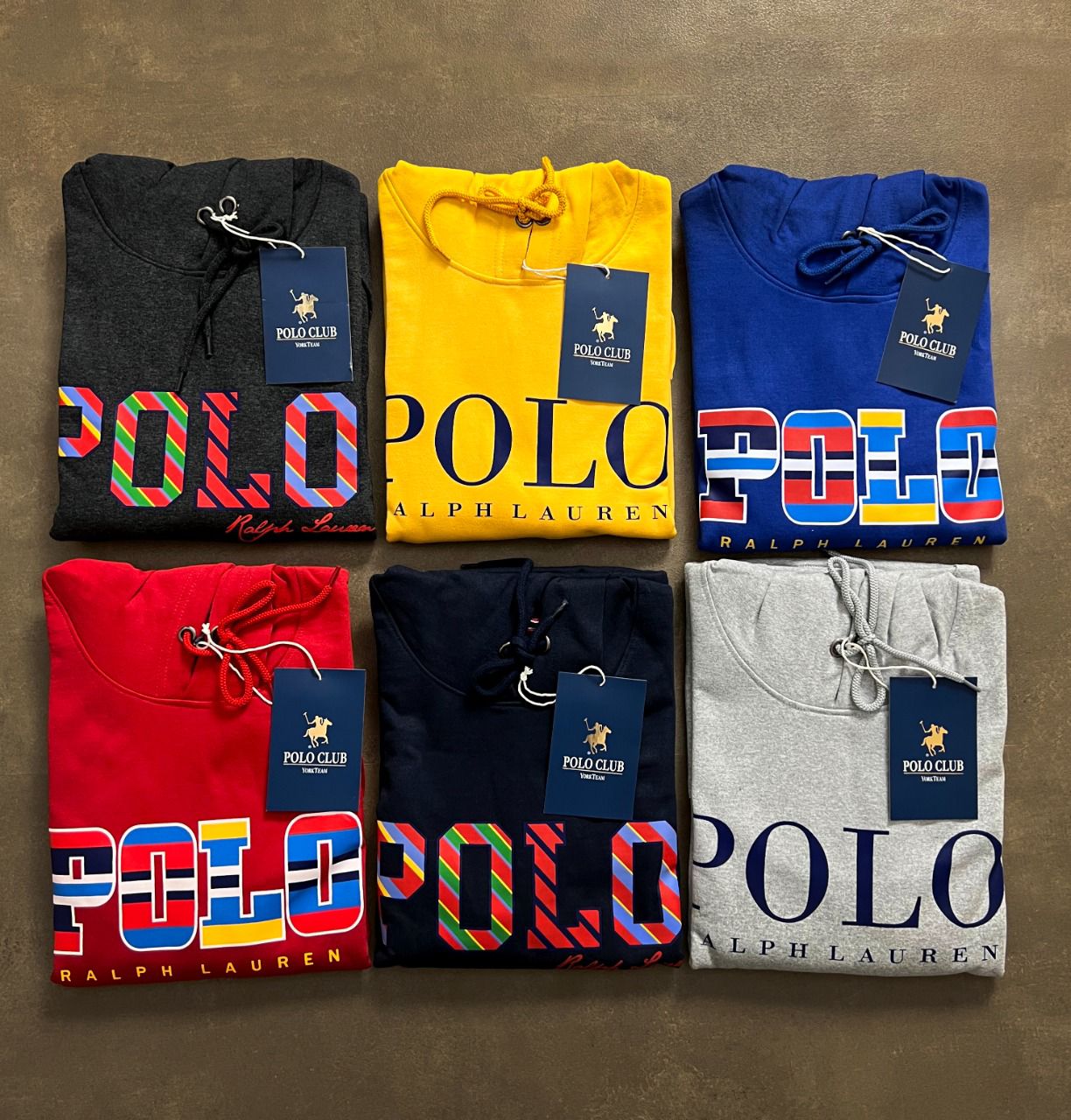 RALPH LAUREN HOODIES-40PCS