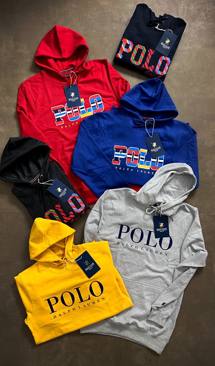 RALPH LAUREN HOODIES-40PCS