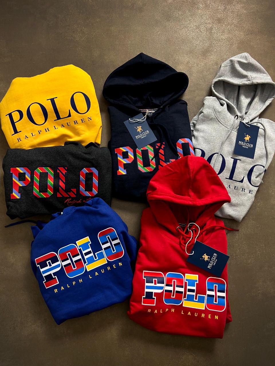 RALPH LAUREN HOODIES-40PCS