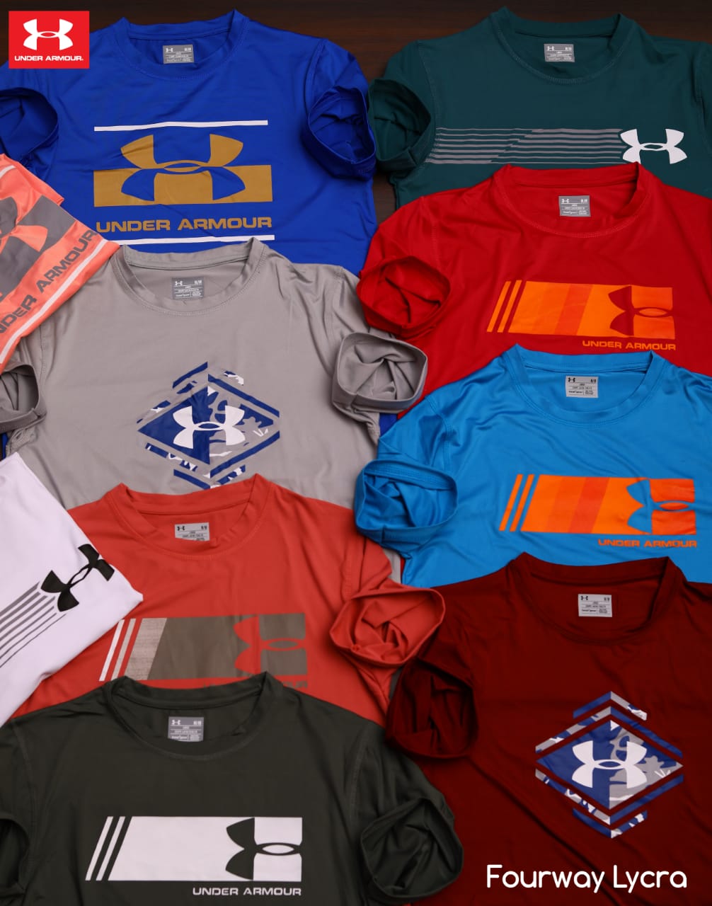 UNDERARMOUR PERFORMANCE MEN'S WEAR*-46PCS