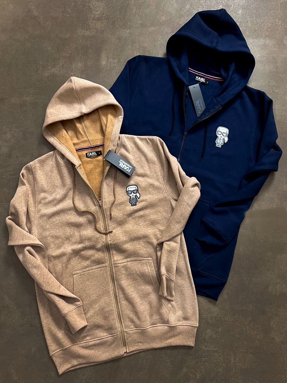 KARL LAGERFELD ZIPPER HOOD-40PCS