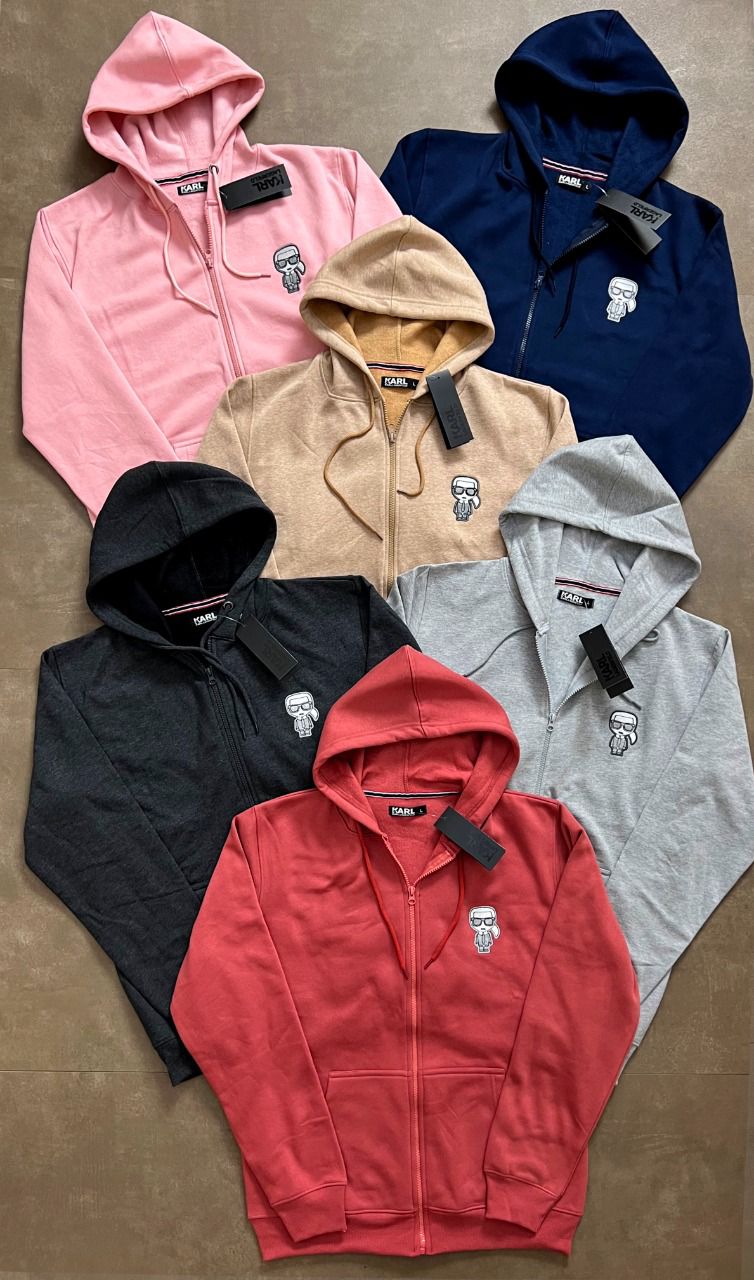 KARL LAGERFELD ZIPPER HOOD-40PCS