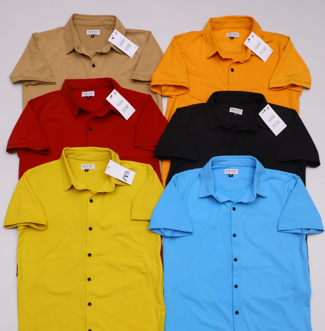 ZARAMAN FOR WAY LAYCRA SHIRT-50PCS