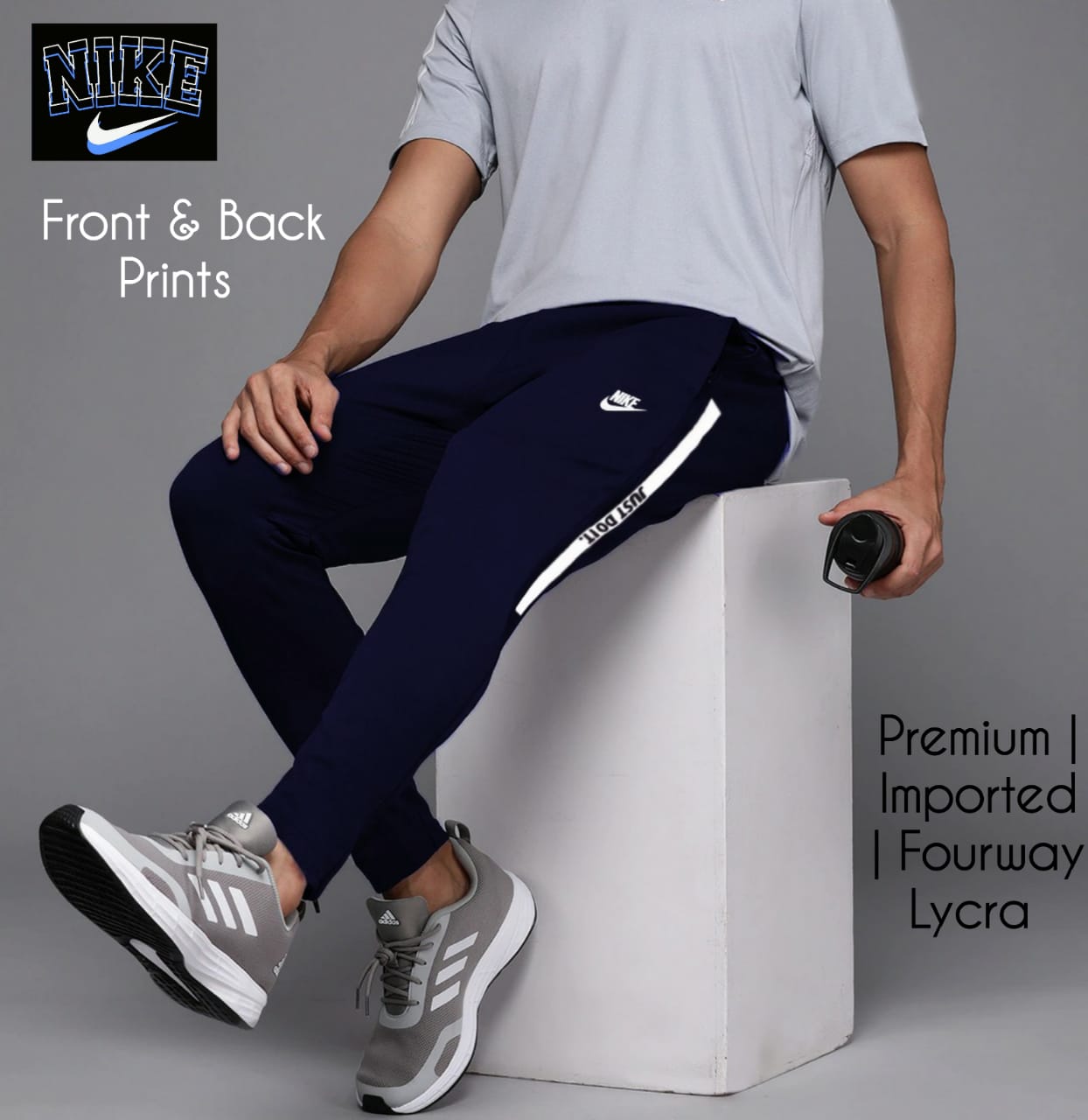 NIKE MENS PREMIUM TRACK PANTS WITH OUT CUFF-50PCS