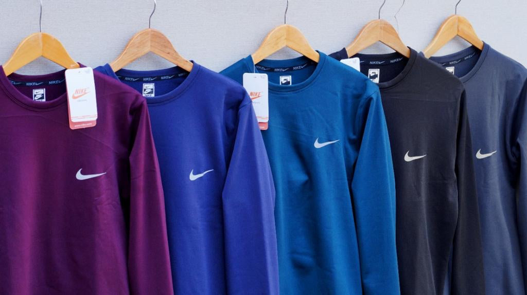 NIKE MEN'S FULL SLEEVE T-SHIRT-40PCS