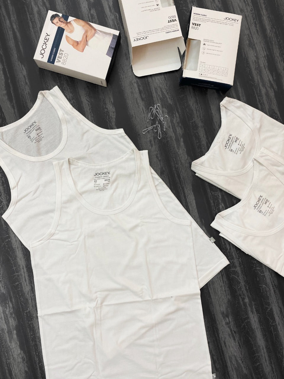 JOCKEY MEN'S VEST -84PCS