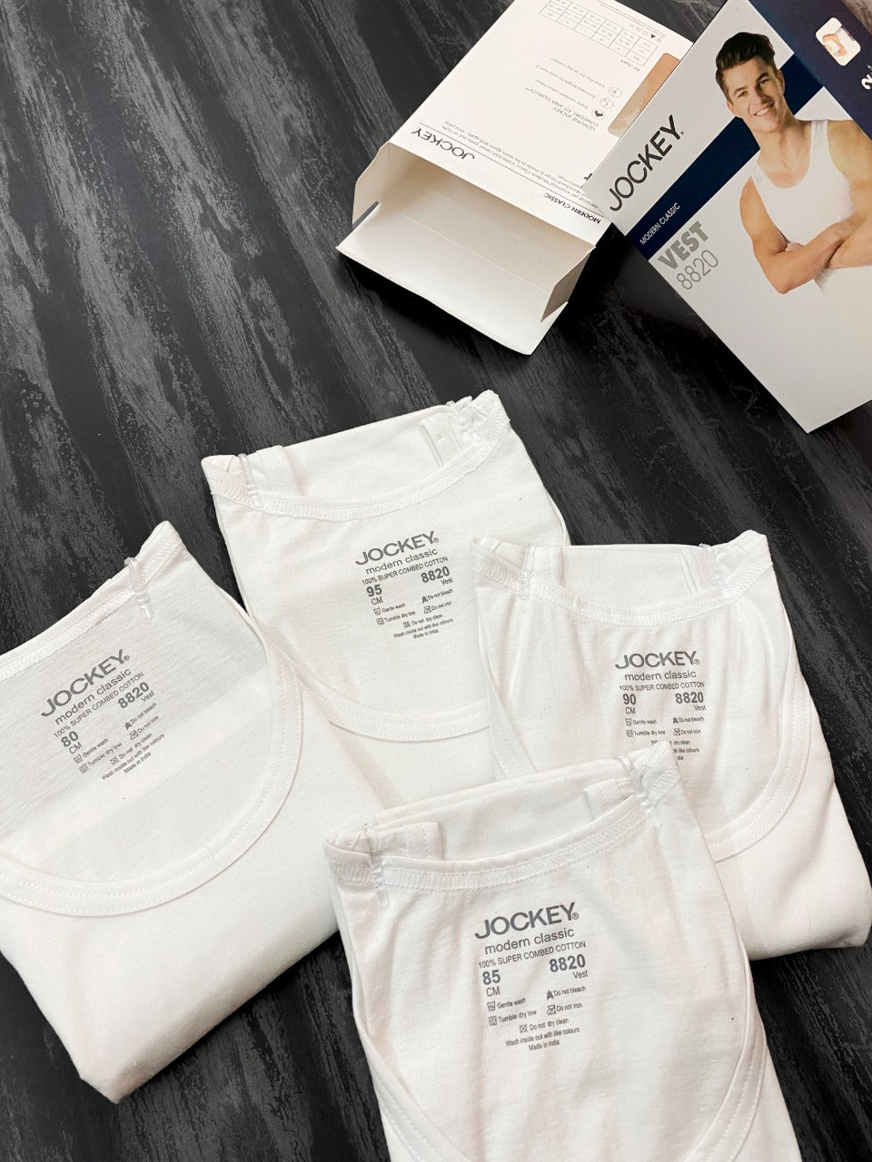 JOCKEY MEN'S VEST -84PCS
