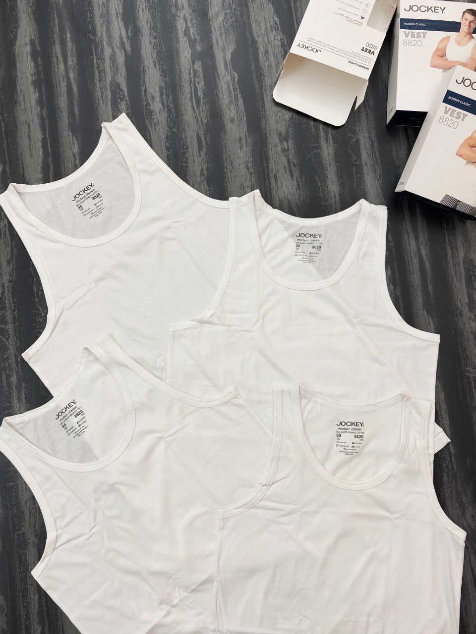 JOCKEY MEN'S VEST -84PCS