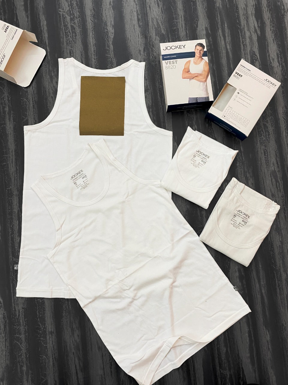 JOCKEY MEN'S VEST -84PCS