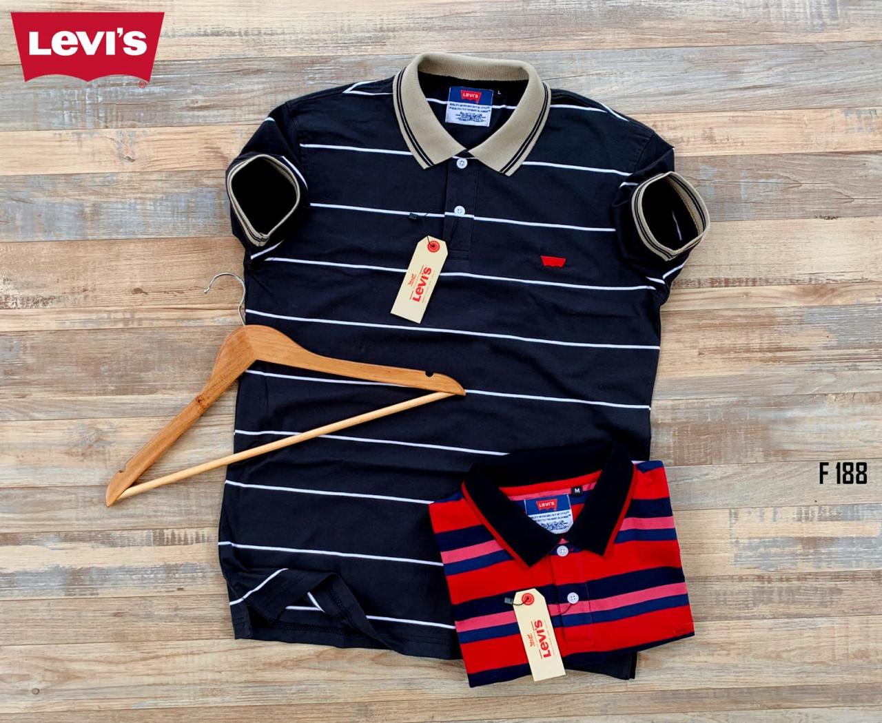 LEVI'S MENS POLO T-SHIRT-42PCS