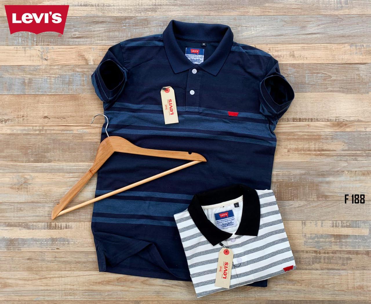 LEVI'S MENS POLO T-SHIRT-42PCS