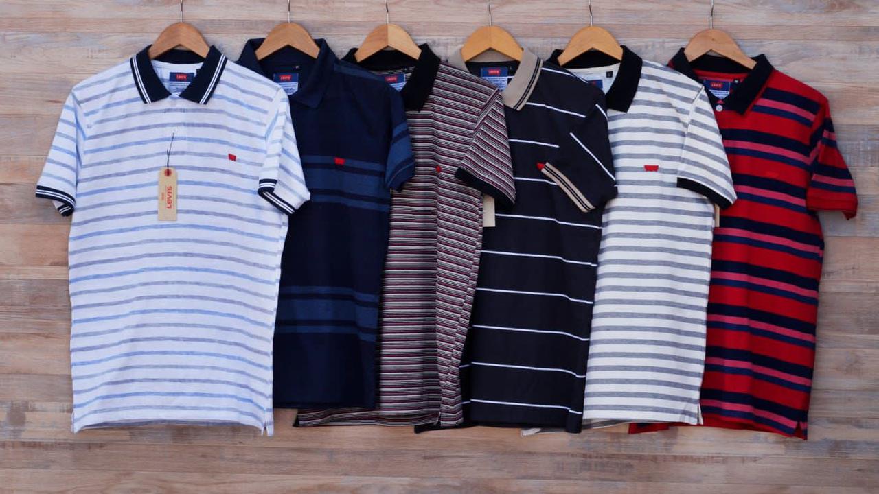 LEVI'S MENS POLO T-SHIRT-42PCS
