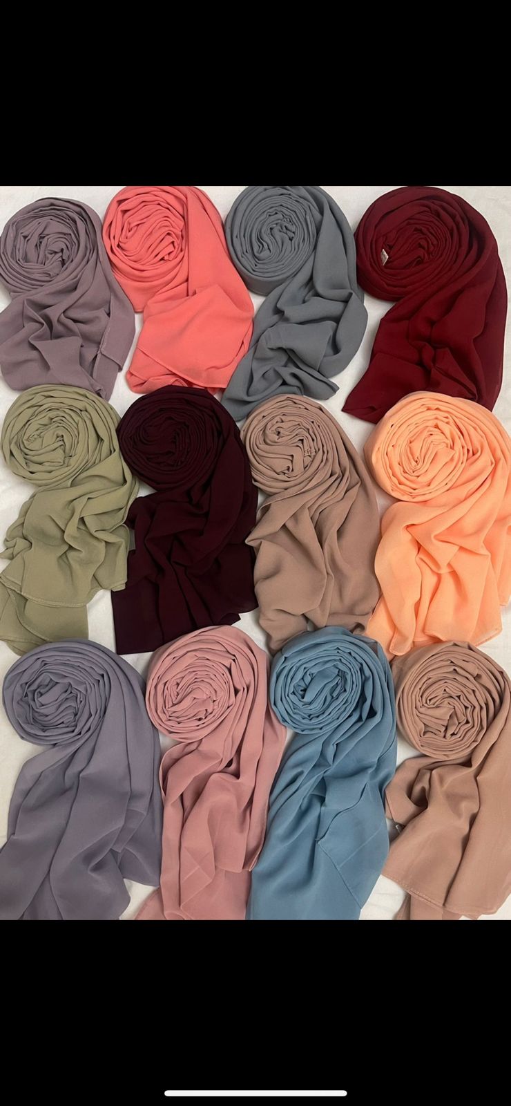 HEAVY CHIFFON HIJAB-100PCS