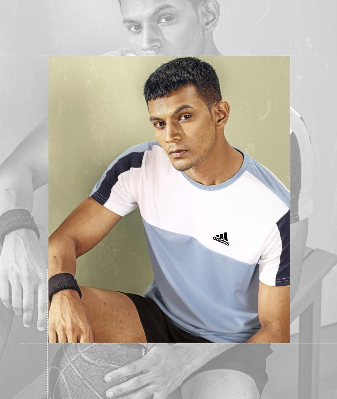 ADIDAS SPORTS CREW NECK-43PCS