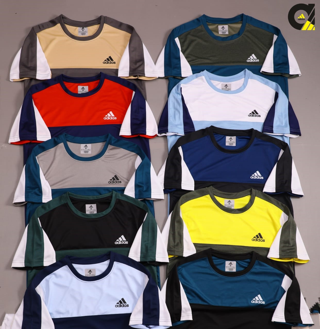 ADIDAS SPORTS CREW NECK-43PCS