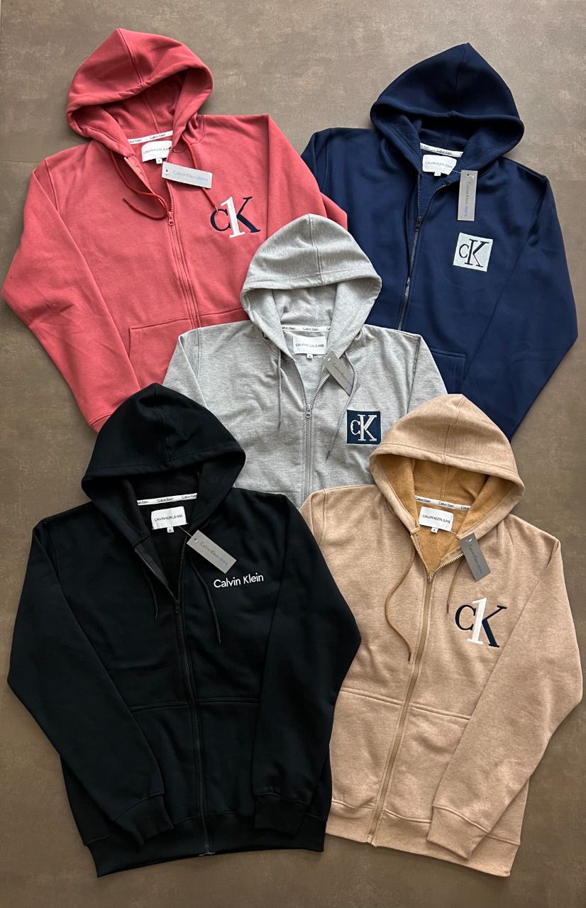 CALVIN KLEIN
ZIPPER HOODIES-34PCS