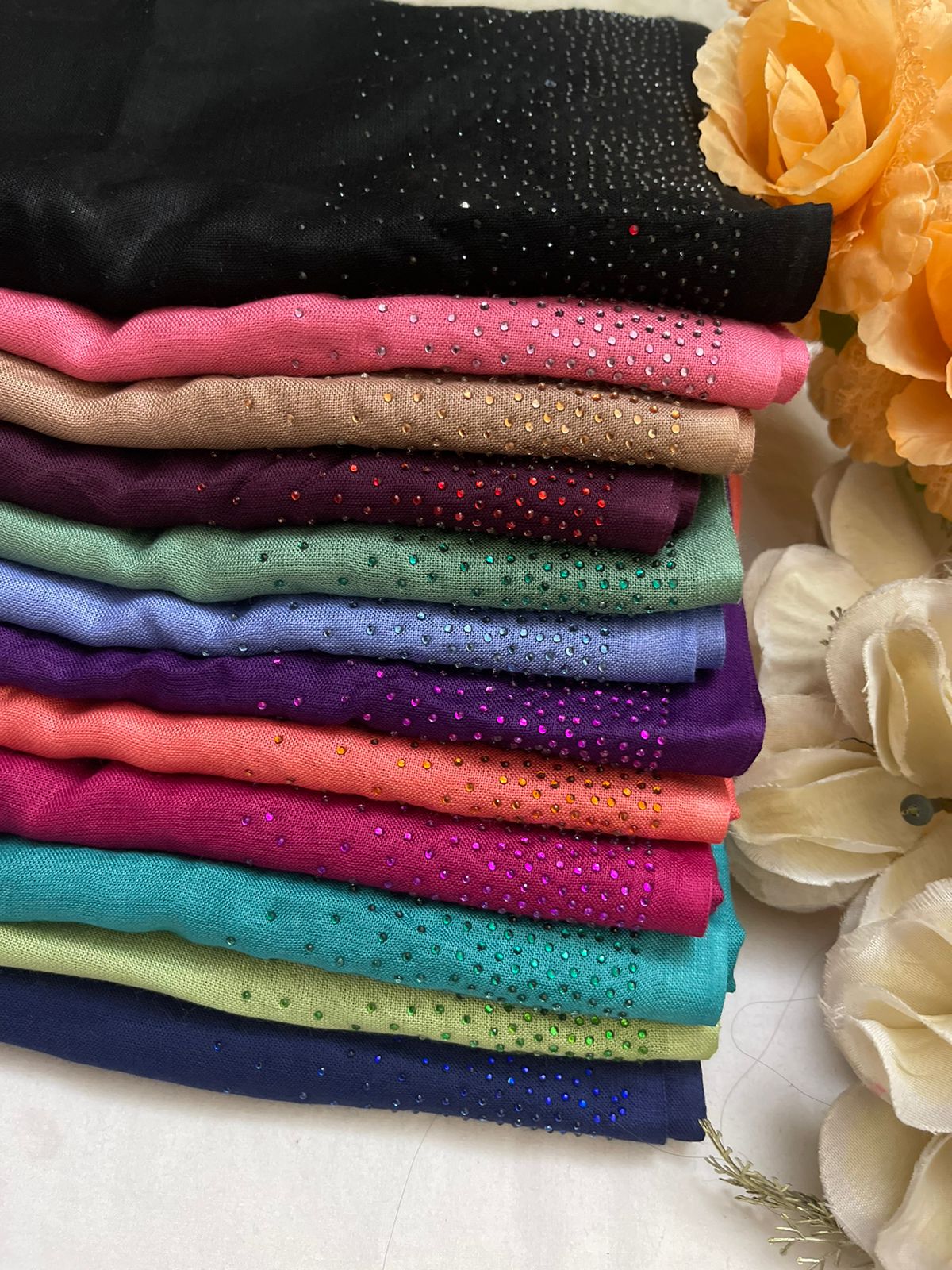 ISLAMIC HIJAB MIX DESIGN CATLOGE -120PCS SET