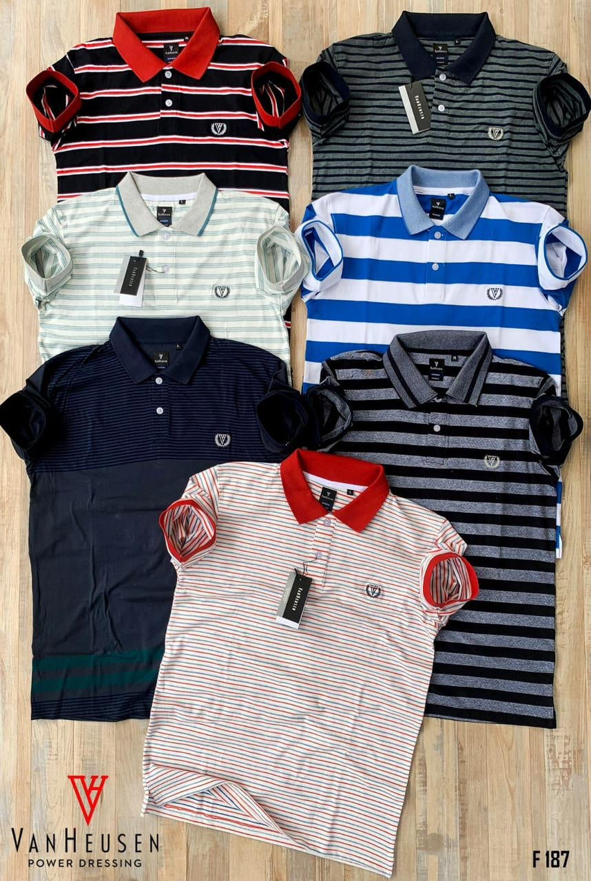 VANHEUSEN MEN'S POLO T-SHIRT-49PCS