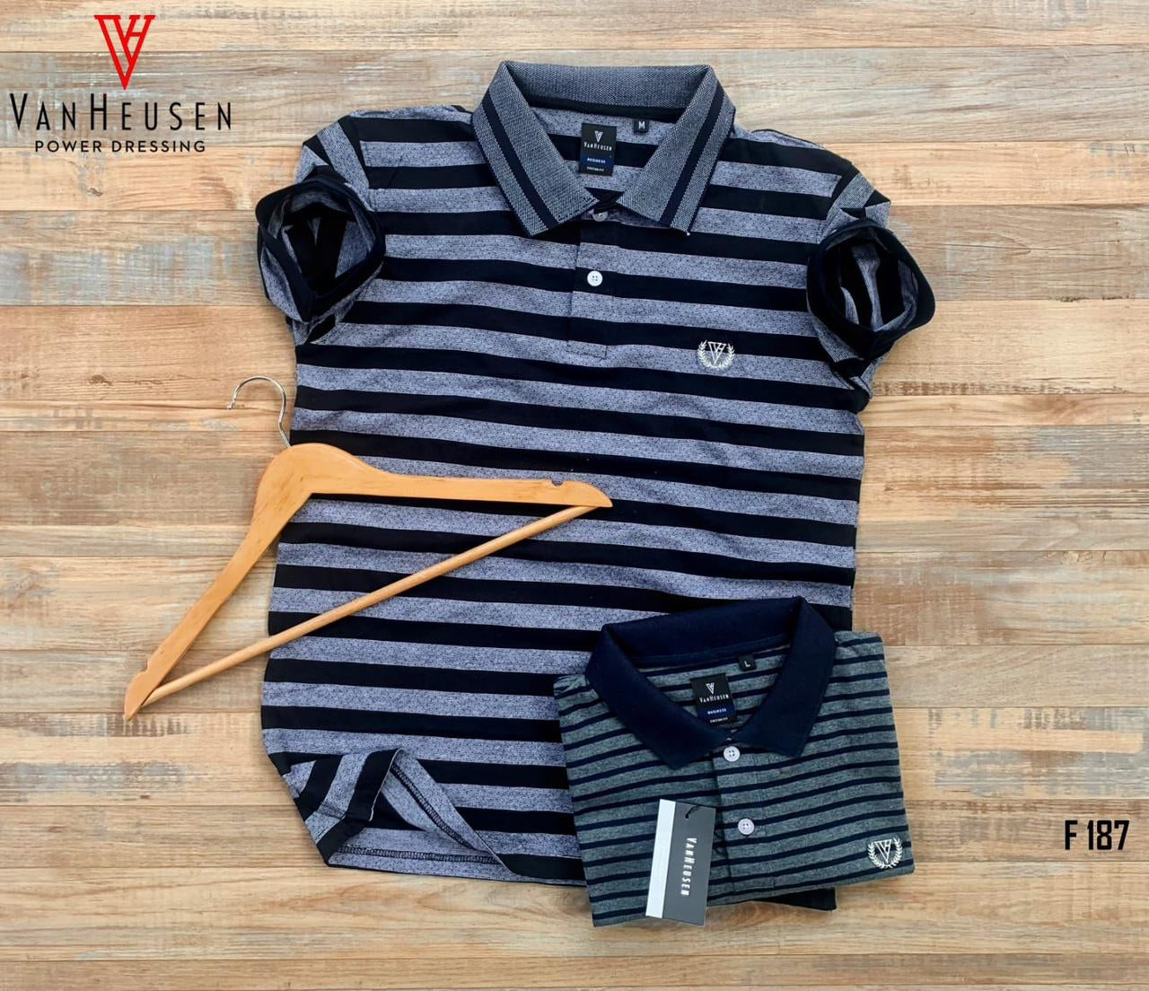 VANHEUSEN MEN'S POLO T-SHIRT-49PCS