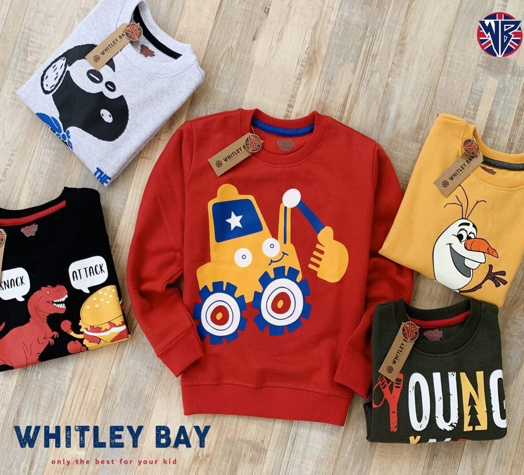 WHITLEY BAY KIDS SWEATSHIRT-112PCS