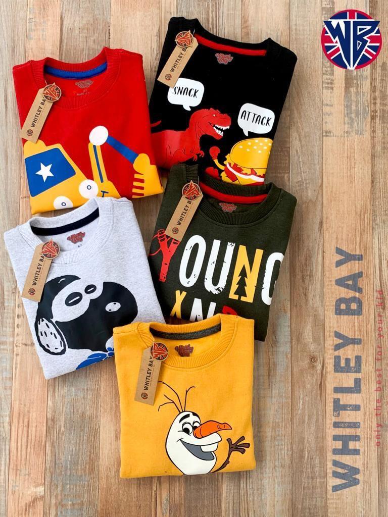 WHITLEY BAY KIDS SWEATSHIRT-112PCS