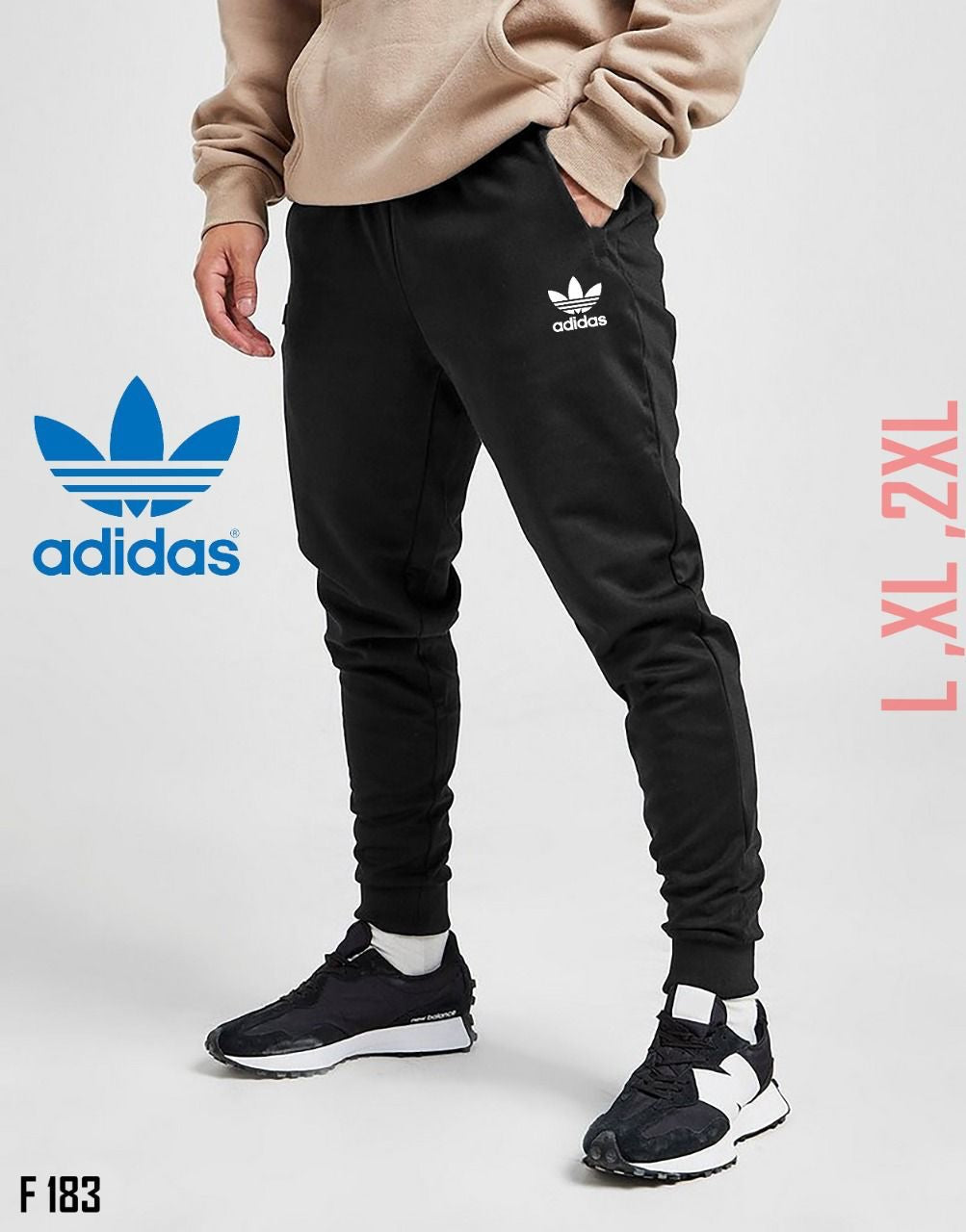ADIDAS MENS JOGGER-64PCS