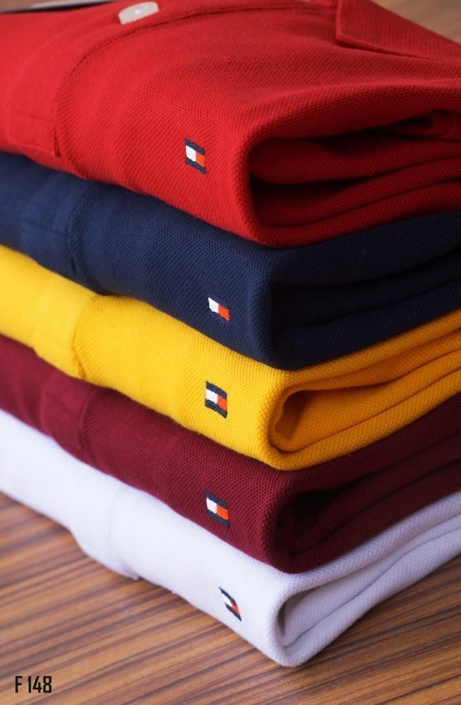 TOMMY PLAIN POLO-64PCS