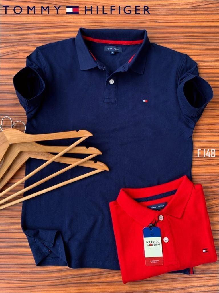 TOMMY PLAIN POLO-64PCS