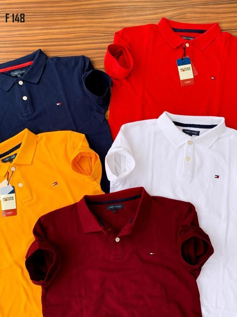 TOMMY PLAIN POLO-64PCS