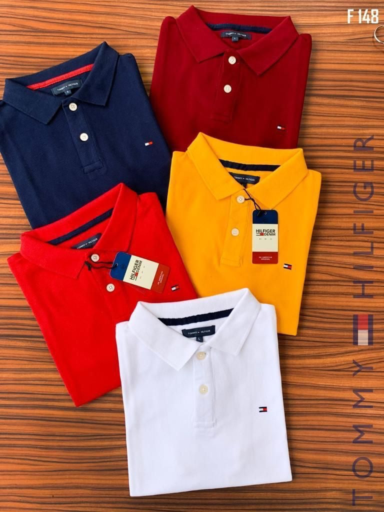 TOMMY PLAIN POLO-64PCS