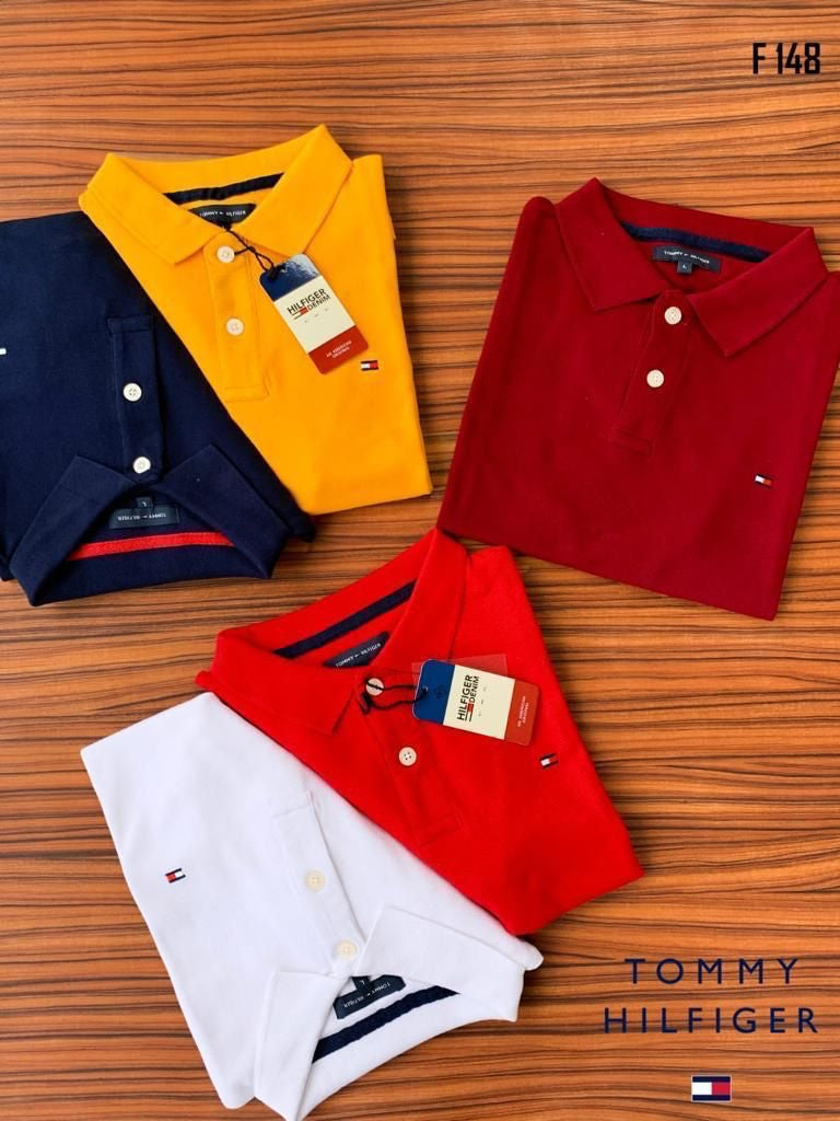 TOMMY PLAIN POLO-64PCS
